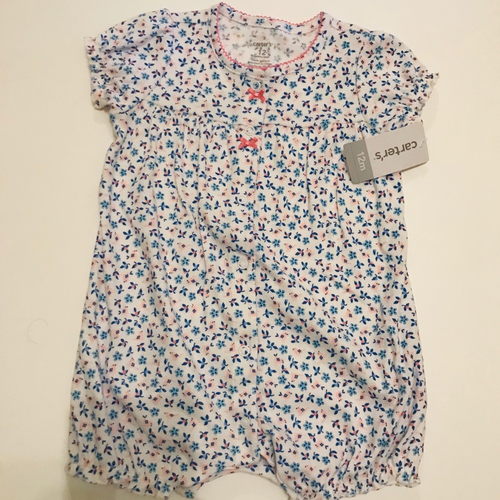 NEW with tag Carters romper 12 months
